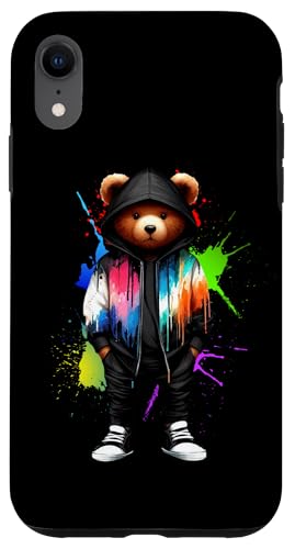 Teddybär, bunt, Hip-Hop-Musikkultur, Rap-Liebhaber Hülle für iPhone XR Teddybär, bunt, Hip-Hop-Musikkultur, Rap-Liebhaber Hülle für iPhone XR von Break Dance Hip Hop Dancer Hip Hop Music