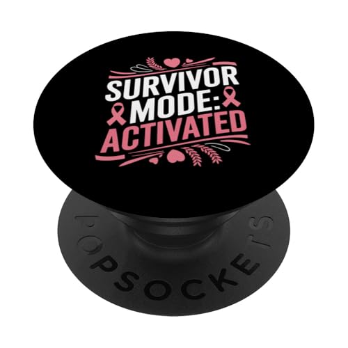 Brustkrebsbewusstsein Monat Pink Ribbon Chemotherapie PopSockets Klebender PopGrip Brustkrebsbewusstsein Monat Pink Ribbon Chemotherapie PopSockets Klebender PopGrip von Breast Cancer Awareness Pink Ribbon Chemotherapy