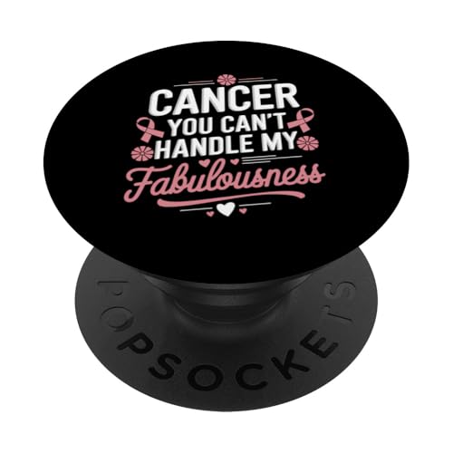 Brustkrebsbewusstsein Monat Pink Ribbon Chemotherapie PopSockets Klebender PopGrip Brustkrebsbewusstsein Monat Pink Ribbon Chemotherapie PopSockets Klebender PopGrip von Breast Cancer Awareness Pink Ribbon Chemotherapy