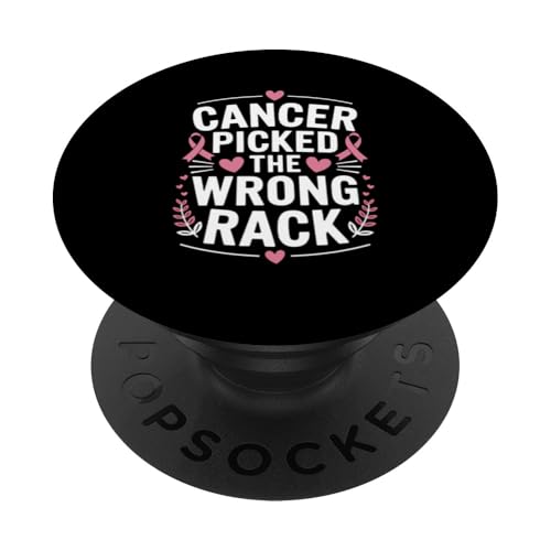 Brustkrebsbewusstsein Monat Pink Ribbon Chemotherapie PopSockets Klebender PopGrip Brustkrebsbewusstsein Monat Pink Ribbon Chemotherapie PopSockets Klebender PopGrip von Breast Cancer Awareness Pink Ribbon Chemotherapy