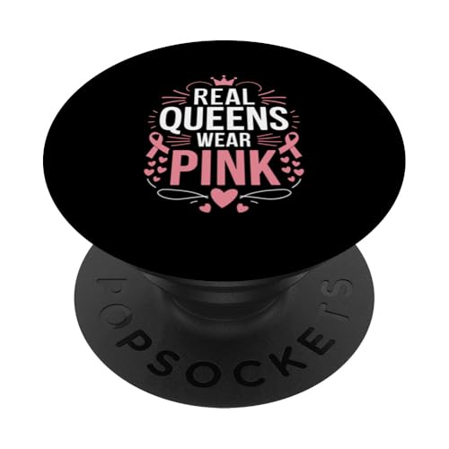 Brustkrebsbewusstsein Monat Pink Ribbon Chemotherapie PopSockets Klebender PopGrip Brustkrebsbewusstsein Monat Pink Ribbon Chemotherapie PopSockets Klebender PopGrip von Breast Cancer Awareness Pink Ribbon Chemotherapy