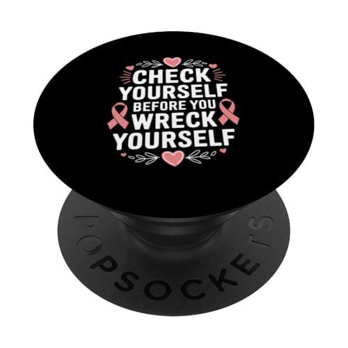 Brustkrebsbewusstsein Monat Pink Ribbon Chemotherapie PopSockets Klebender PopGrip Brustkrebsbewusstsein Monat Pink Ribbon Chemotherapie PopSockets Klebender PopGrip von Breast Cancer Awareness Pink Ribbon Chemotherapy