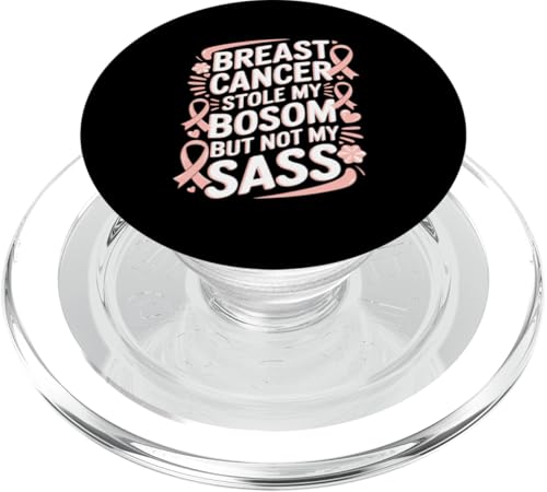 Brustkrebsbewusstsein Monat Pink Ribbon Chemotherapie PopSockets PopGrip für MagSafe Brustkrebsbewusstsein Monat Pink Ribbon Chemotherapie PopSockets PopGrip für MagSafe von Breast Cancer Awareness Pink Ribbon Chemotherapy