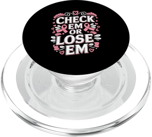 Brustkrebsbewusstsein Monat Pink Ribbon Chemotherapie PopSockets PopGrip für MagSafe von Breast Cancer Awareness Pink Ribbon Chemotherapy