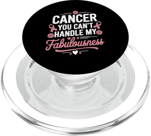 Brustkrebsbewusstsein Monat Pink Ribbon Chemotherapie PopSockets PopGrip für MagSafe von Breast Cancer Awareness Pink Ribbon Chemotherapy