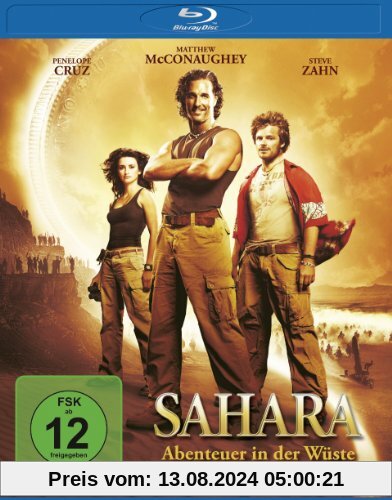 Sahara - Abenteuer in der Wüste [Blu-ray] von Breck Eisner