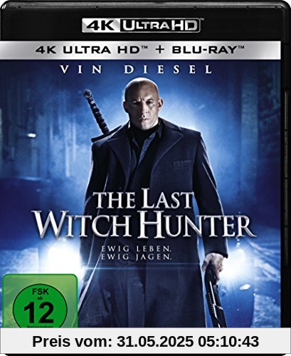 The Last Witch Hunter  (4K Ultra HD) (+ Blu-ray) von Breck Eisner