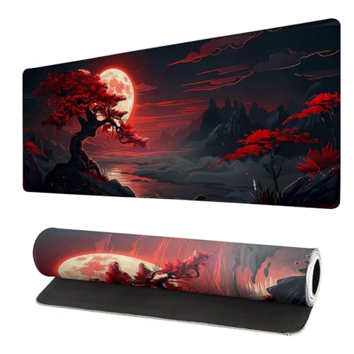 Erweitertes Gaming-Mauspad, große Schreibtischunterlage, XL, Anime-Mauspad, wasserdicht mit genähten Kanten, rutschfestes Schreibtisch-Pad für Zuhause und Büro, steigern Sie Ihre 80 x 30 cm (Darkness Erweitertes Gaming-Mauspad, große Schreibtischunterlage, XL, Anime-Mauspad, wasserdicht mit genähten Kanten, rutschfestes Schreibtisch-Pad für Zuhause und Büro, steigern Sie Ihre 80 x 30 cm (Darkness von Brecoy