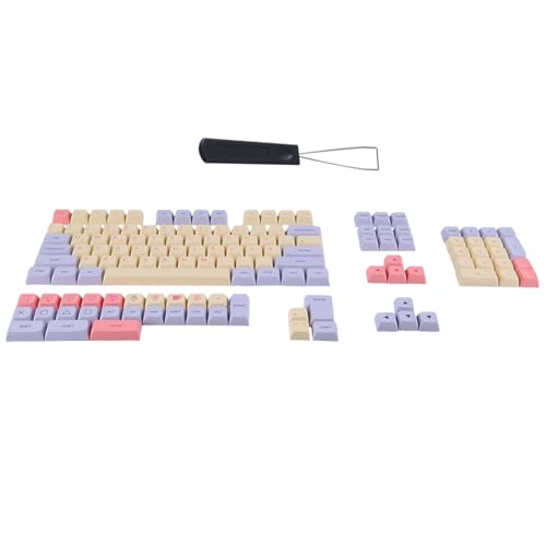Breeshy XDA-Tastenkappen, 136 Tasten, Höhe für mechanische Tastatur 61/64/68/75/82/84/87/96/98/100/104/108 Breeshy XDA-Tastenkappen, 136 Tasten, Höhe für mechanische Tastatur 61/64/68/75/82/84/87/96/98/100/104/108 von Breeshy