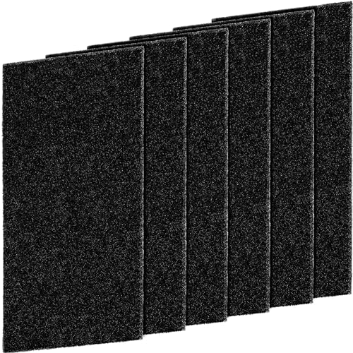 6 Stück Filter für Wäschetrockner, Filter geeignet für Wäschetrockner Bauknecht Privileg Whirlpool HX 481010354757, Filter für Austauscher 225 x 107 x 8 mm, Ersatzfilter Ersatzteile für Trockner von Brelet