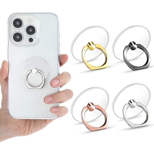 4 Stück Handy Ring Handy Ringhalter Handy Ring Halterung Ringhalter Für Handy Transparent Handy Ring Halter 360 Grad Drehung Handy Griff Handyringhalterung Finger Für Mobiltelefone Handyhüllen Tablets 4 Stück Handy Ring Handy Ringhalter Handy Ring Halterung Ringhalter Für Handy Transparent Handy Ring Halter 360 Grad Drehung Handy Griff Handyringhalterung Finger Für Mobiltelefone Handyhüllen Tablets von Bremorou