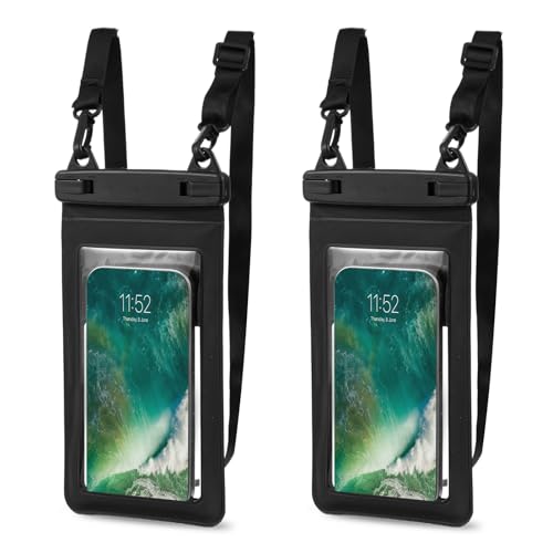 Bremorou 2 Stück Unterwasser Handyhülle wasserdichte Handy Wasserdicht Hülle Handytasche Schwarz Wasserfeste Handyhülle Mit Doppeltem Stauraum Für Strand Urlaub Reise Kreuzfahrt Mit 2 Schlüsselband Bremorou 2 Stück Unterwasser Handyhülle wasserdichte Handy Wasserdicht Hülle Handytasche Schwarz Wasserfeste Handyhülle Mit Doppeltem Stauraum Für Strand Urlaub Reise Kreuzfahrt Mit 2 Schlüsselband von Bremorou