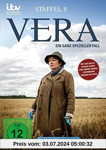 Vera - Ein ganz spezieller Fall / Staffel 8 [4 DVDs] von Brenda Blethyn