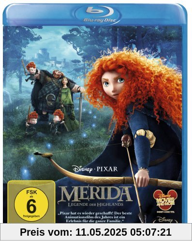 Merida - Legende der Highlands [Blu-ray] von Brenda Chapman