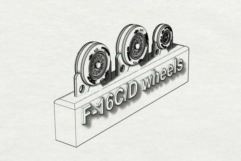 F-16C/D - Wheels von Brengun