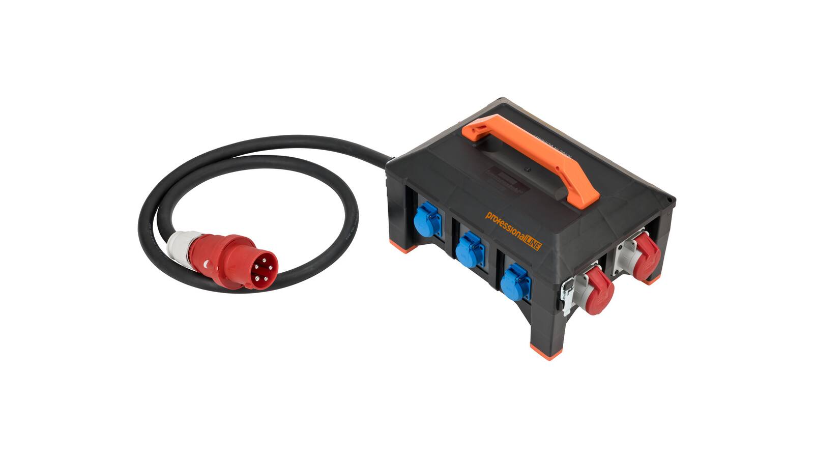 Brennenstuhl professional Gummi-Stromverteiler / Stromverteiler mit 2m Kabel H07RN-F 5G16,0 und 63A CEE-Stecker - 9150630160 Brennenstuhl professional Gummi-Stromverteiler / Stromverteiler mit 2m Kabel H07RN-F 5G16,0 und 63A CEE-Stecker - 9150630160 von Brennenstuhl