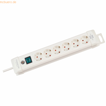 2 x Brennenstuhl Steckdosenleiste Premium-Line 6-fach 3m mit Schalter 2 x Brennenstuhl Steckdosenleiste Premium-Line 6-fach 3m mit Schalter von Brennenstuhl