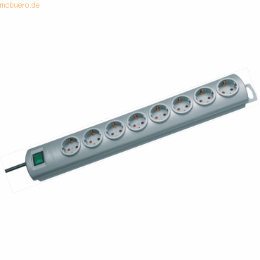 2 x Brennenstuhl Steckdosenleiste Primera-Line 8-fach 2m schaltbar sil 2 x Brennenstuhl Steckdosenleiste Primera-Line 8-fach 2m schaltbar sil von Brennenstuhl