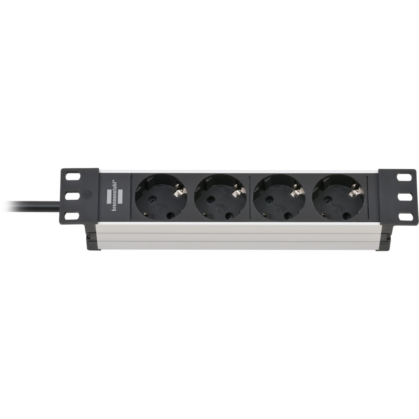 Alu-Line 10" Steckdosenleiste 4-fach Alu-Line 10" Steckdosenleiste 4-fach von Brennenstuhl