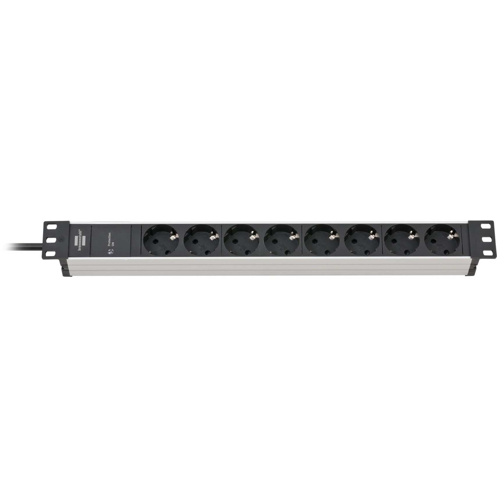 Alu-Line 19" Steckdosenleiste 8-fach Alu-Line 19" Steckdosenleiste 8-fach von Brennenstuhl