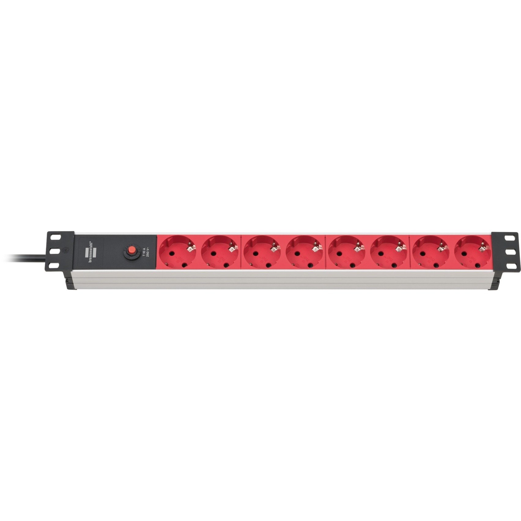 Alu-Line 19" Steckdosenleiste 8-fach Alu-Line 19" Steckdosenleiste 8-fach von Brennenstuhl