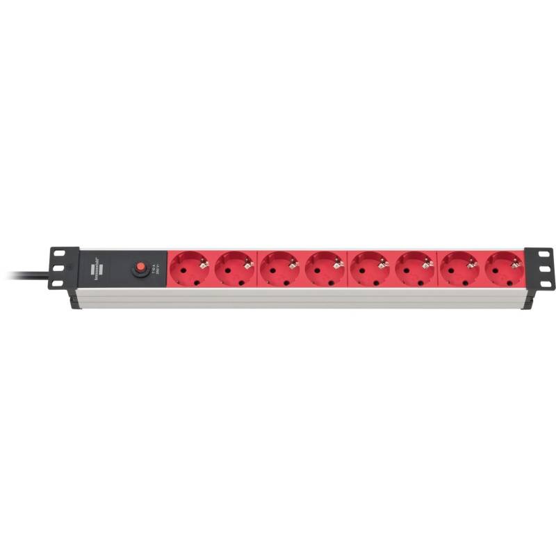 Alu-Line 19" Steckdosenleiste 8-fach von Brennenstuhl