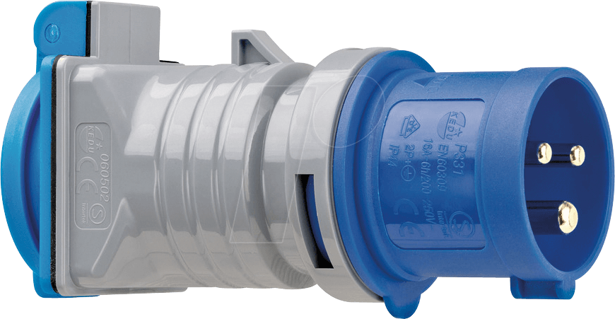 BRE 1080990 - CEE-Stecker auf Schutzkontakt-Kuppl. 230V/16A BRE 1080990 - CEE-Stecker auf Schutzkontakt-Kuppl. 230V/16A von Brennenstuhl