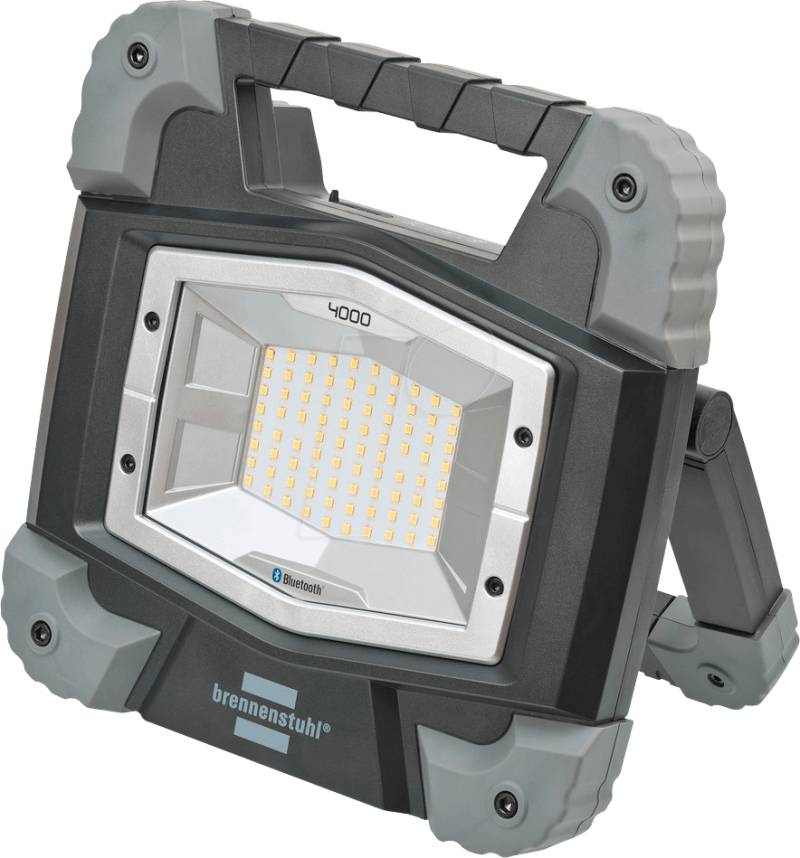 BRE 1171470302 - LED-Baustrahler TORAN, 40 W, 3800 lm, Akku, IP55, Bluetooth® von Brennenstuhl