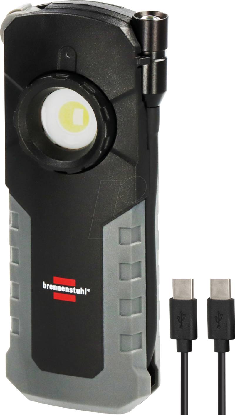 BRE 1173730001 - Akku LED Handlampe 1000 + 380lm, Wireless Charging von Brennenstuhl