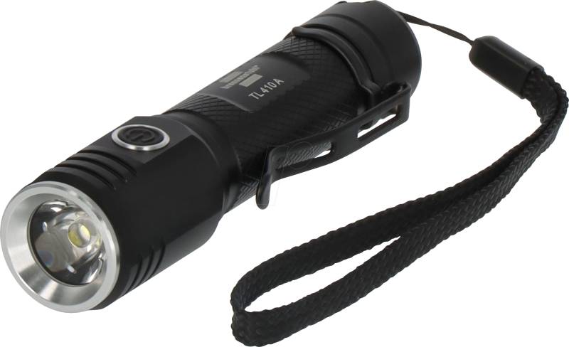BRE 1173750005 - LED Taschenlampe LuxPremium TL 410 A, 400 lm, schwarz von Brennenstuhl
