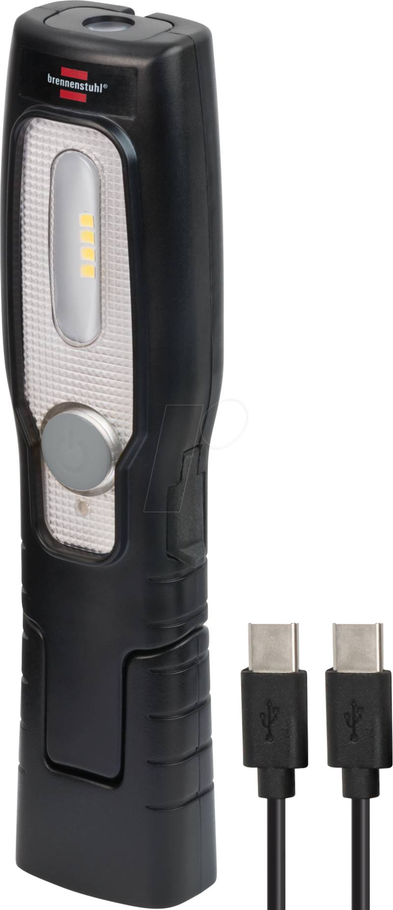 BRE 1175430020 - LED Akku Handleuchte 250 + 70 lm, knickbarer Haltefuß von Brennenstuhl
