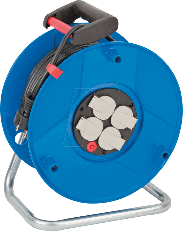 BRE 1205066 - Garant Export Kabeltrommel, 50m Kabel in schwarz von Brennenstuhl