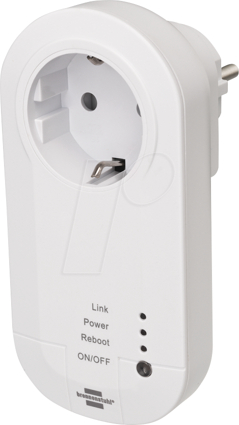 BRE 1294840 - Schaltbare WLAN-Steckdose mit Funk-Sender, 433 MHz BRE 1294840 - Schaltbare WLAN-Steckdose mit Funk-Sender, 433 MHz von Brennenstuhl