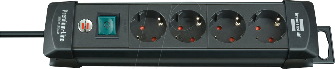 BRE 1951140100 - Premium-Line Steckdosenleiste mit 4 Steckdosen BRE 1951140100 - Premium-Line Steckdosenleiste mit 4 Steckdosen von Brennenstuhl