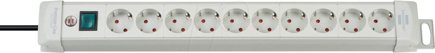 BRE 1955500100 - Premium-Line, Steckdosenleiste 10-fach BRE 1955500100 - Premium-Line, Steckdosenleiste 10-fach von Brennenstuhl