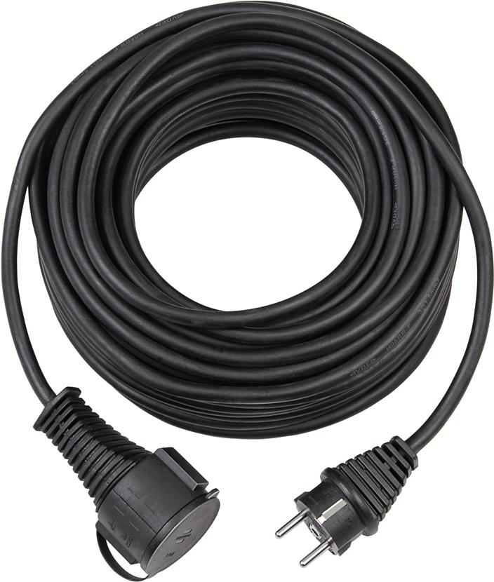 Bremaxx Verlängerungskabel IP44 25m schwarz (1169900) von Brennenstuhl
