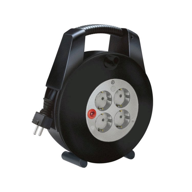 Brennenstuhl 1093200 Vario Line Kabeltrommel, 4-fach, 10m, schwarz Brennenstuhl 1093200 Vario Line Kabeltrommel, 4-fach, 10m, schwarz von Brennenstuhl
