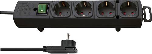 Brennenstuhl 1153100100 Steckdosenleiste mit Schalter 4fach Schwarz Flachstecker 1St. Brennenstuhl 1153100100 Steckdosenleiste mit Schalter 4fach Schwarz Flachstecker 1St. von Brennenstuhl