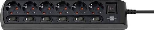Brennenstuhl 1153110116 Steckdosenleiste mit Schalter 6fach Schwarz Schutzkontakt 1St. Brennenstuhl 1153110116 Steckdosenleiste mit Schalter 6fach Schwarz Schutzkontakt 1St. von Brennenstuhl