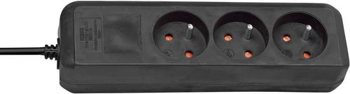 Brennenstuhl 1157504 Steckdosenleiste 3fach Schwarz FR-Stecker 1St. Brennenstuhl 1157504 Steckdosenleiste 3fach Schwarz FR-Stecker 1St. von Brennenstuhl