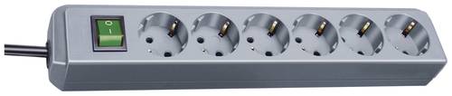Brennenstuhl 1159540015 Steckdosenleiste mit Schalter 6fach Silber Schutzkontakt 1St. Brennenstuhl 1159540015 Steckdosenleiste mit Schalter 6fach Silber Schutzkontakt 1St. von Brennenstuhl