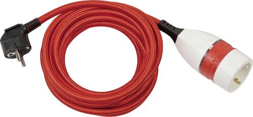 Brennenstuhl 1161830040 Strom Verlängerungskabel Rot, Weiß, Schwarz 5.00m H05VV 3G 1,5mm² von Brennenstuhl