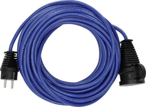 Brennenstuhl 9123020536 Strom Verlängerungskabel Blau 15m N05V3V3-F 3G 1,5mm² Ölbeständig, UV-Be von Brennenstuhl