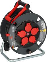 Brennenstuhl 9231250100 Kabeltrommel 25 m Schwarz Schutzkontakt-Stecker (9231250100) von Brennenstuhl