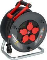 Brennenstuhl 9232400100 Kabeltrommel 40 m Schwarz Schutzkontakt-Stecker (9232400100) von Brennenstuhl