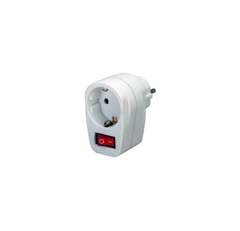 Brennenstuhl Adapterstecker Schutzkontakt mit Schalter Adapter von Brennenstuhl