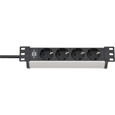 Brennenstuhl Alu Line Steckdosenleiste 10 Zoll H05VV-F3G1,5 für Racks 4-fach 2m Brennenstuhl Alu Line Steckdosenleiste 10 Zoll H05VV-F3G1,5 für Racks 4-fach 2m von Brennenstuhl