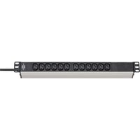 Brennenstuhl Alu Line Steckdosenleiste 19 Zoll H05VV-F3G1,0 C14-Stecker 12-fach Brennenstuhl Alu Line Steckdosenleiste 19 Zoll H05VV-F3G1,0 C14-Stecker 12-fach von Brennenstuhl