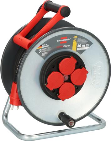 Brennenstuhl BRE 9191400110 - Kabeltrommel Professional SteelCore IP44 40 m (9191400110) von Brennenstuhl