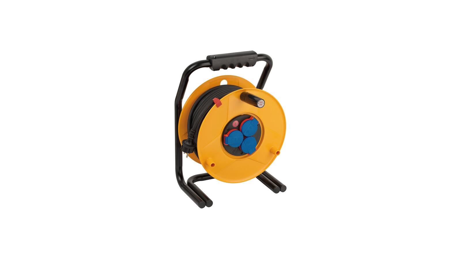Brennenstuhl Brobusta IP44 Gewerbe-/Baustellen-Kabeltrommel, 40m - Spezialkunststoff - 1318930 Brennenstuhl Brobusta IP44 Gewerbe-/Baustellen-Kabeltrommel, 40m - Spezialkunststoff - 1318930 von Brennenstuhl